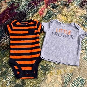 Boys 0-3 month short sleeves